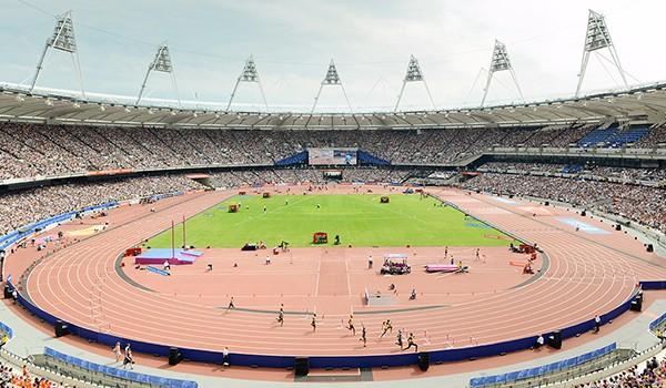 英国伦敦奥林匹克体育场内景图