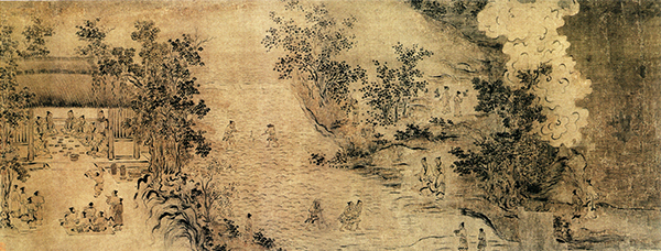 南宋马和之所绘《幽风图》（局部）