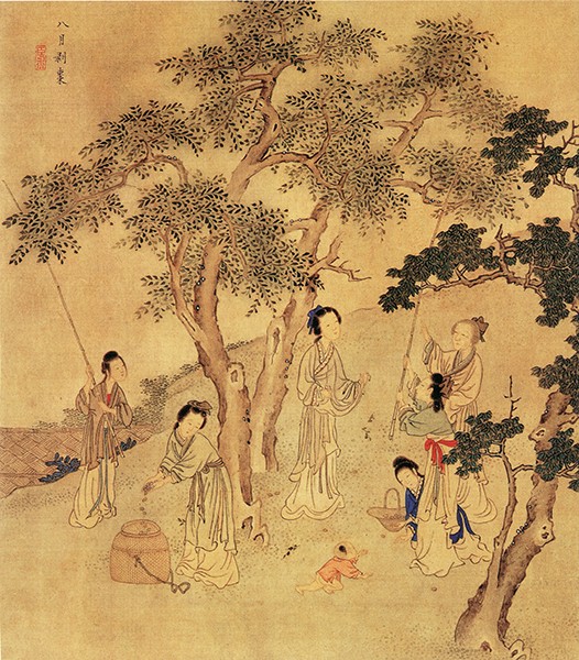 清代吴求所绘《豳风图》