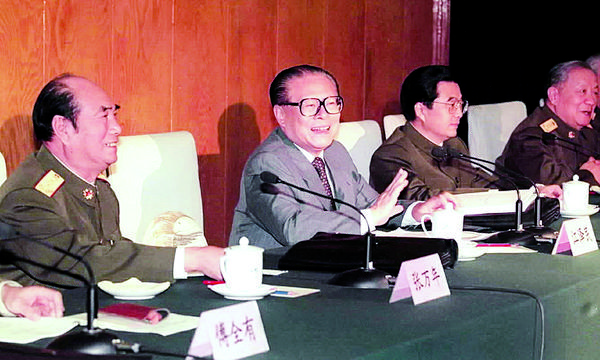 1999年11月12日，江泽民在全军参谋长会议上发表重要讲话