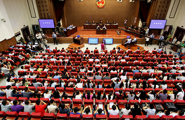 2015年5月28日，河南省高级人民法院公开开庭审理故意杀人案